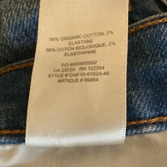 Aritzia Denim Forum Yoko High Rise Slim - Picture 8 of 8